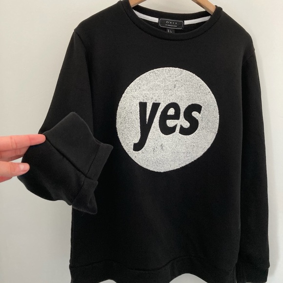 F21 Men Crewneck Sweatshirt Sz L - Picture 5 of 8